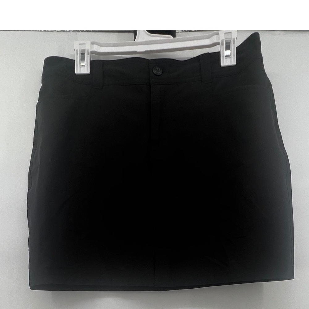Eddie Bauer Adventurer 2.0 Skort Womens 8 Travex Hiking Golf Outdoor Black